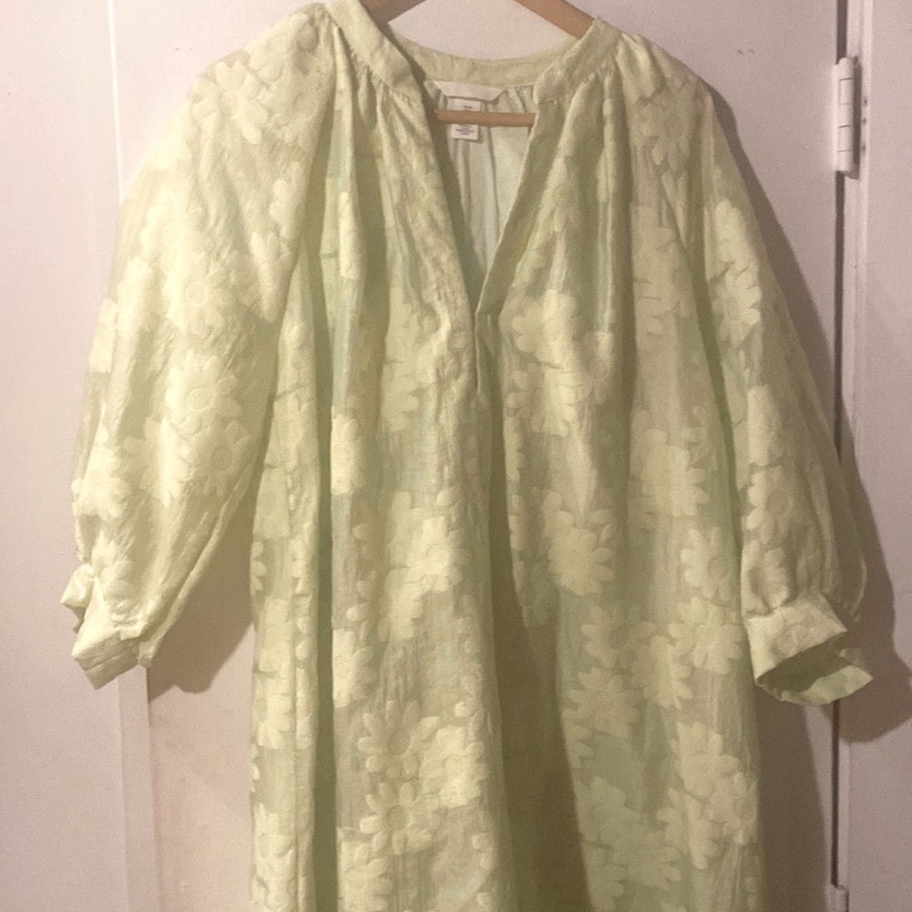 H&M Neon Green/Yellow Kaftan Size M